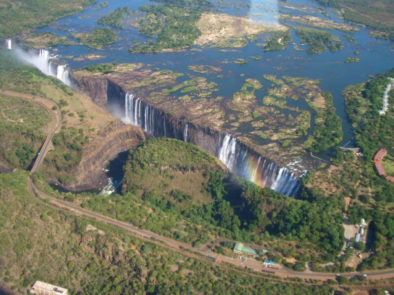 Chutes Victoria cascade Zimbabwe