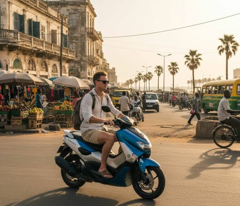 Location scooter Dakar : guide pratique pour circuler librement à deux-roues