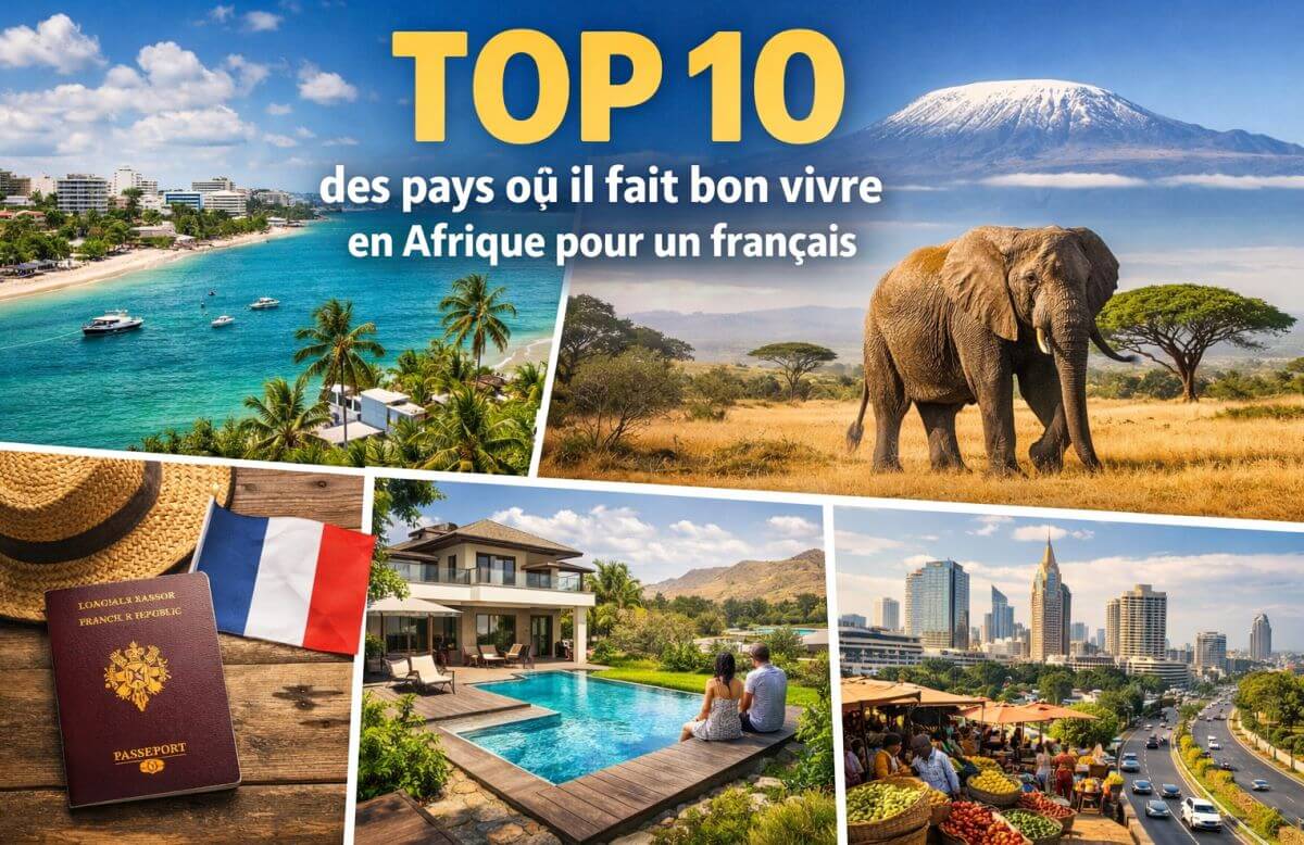 Top 10 des pays où il fait bon vivre en Afrique pour un Français
